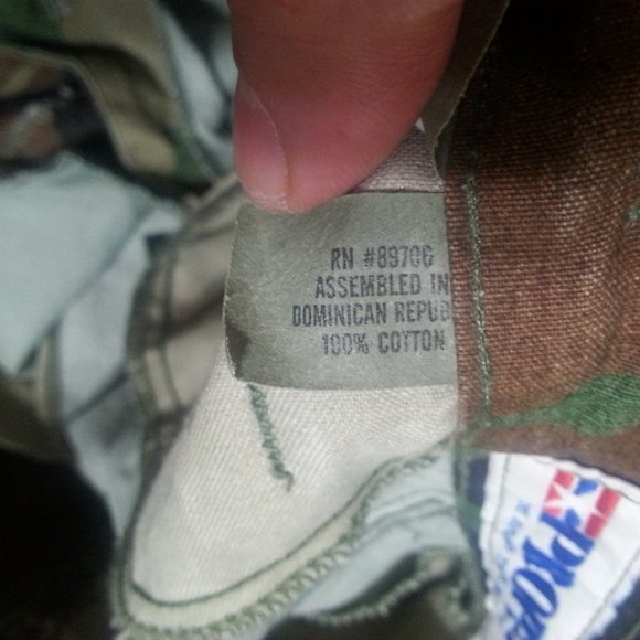 Vintage Camo Cargo Pants Military - Picture 10 of 10
